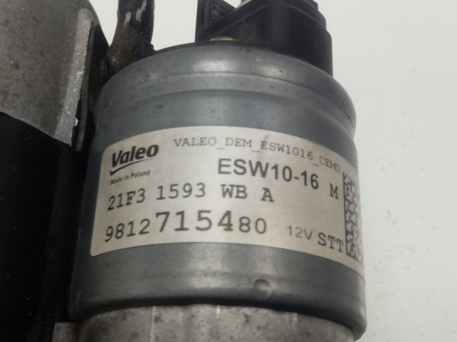 9812715480 Opel Arranque motores