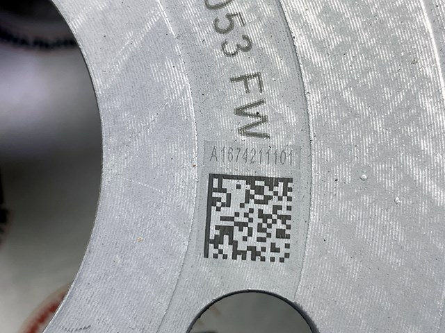 Comprar A167421110107GZ64 Mercedes Freno de disco delantero