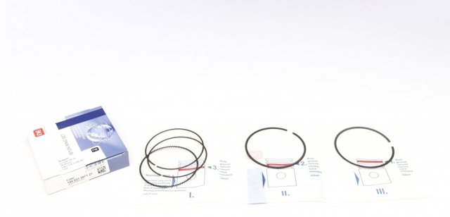 Comprar 120021007121 NE/NPR Juego de aros de pistón para motor, sobremedida (+0,50 mm)