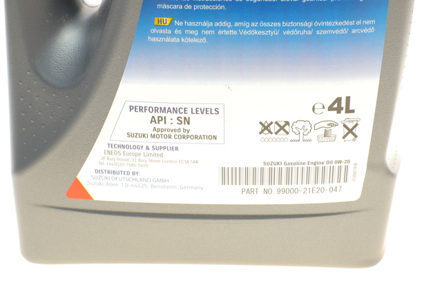 Aceite motor Suzuki 9900021E20B047 precio, desde 80,21 EUR