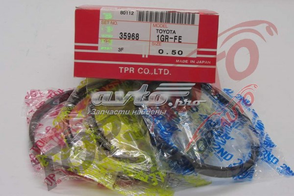 Juego de aros de pistón para motor, sobremedida (+0,50 mm) TPR 35968050 precio, desde 46,05 EUR