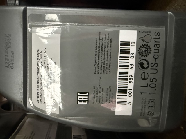 Aceite para transmisión automática  Mercedes A001989680318 precio, desde 15,26 EUR