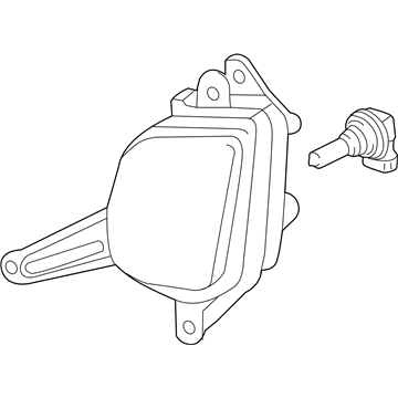 Luz antiniebla derecha para KIA Sedona (YP)