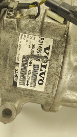 Compresor de aire acondicionado 31469968 Volvo