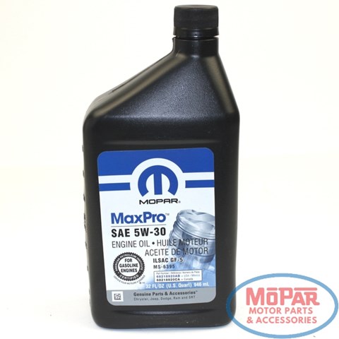 Aceite motor Chrysler 68518205AA precio, desde 39,93 EUR