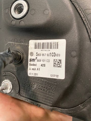 Espejo izquierdo VAG 5K0857501CD precio, desde 117,61 EUR