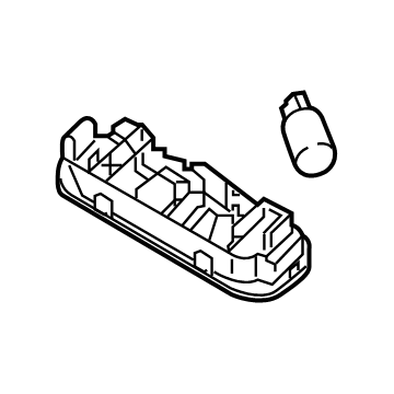 264305TA5A Nissan luz interior (cabina)