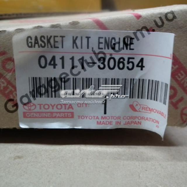 Juego de juntas para motor 0411130654 Toyota