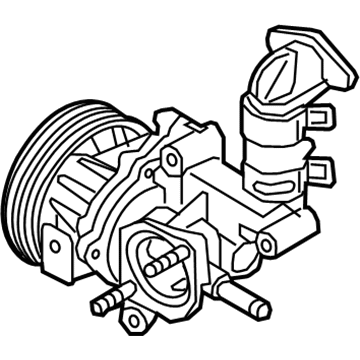 2510003HB0 Hyundai/Kia bomba de agua