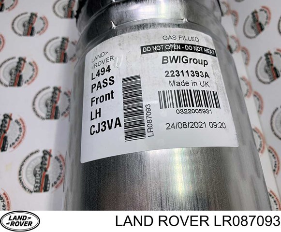 Amortiguador eje delantero izquierda Land Rover LR045101