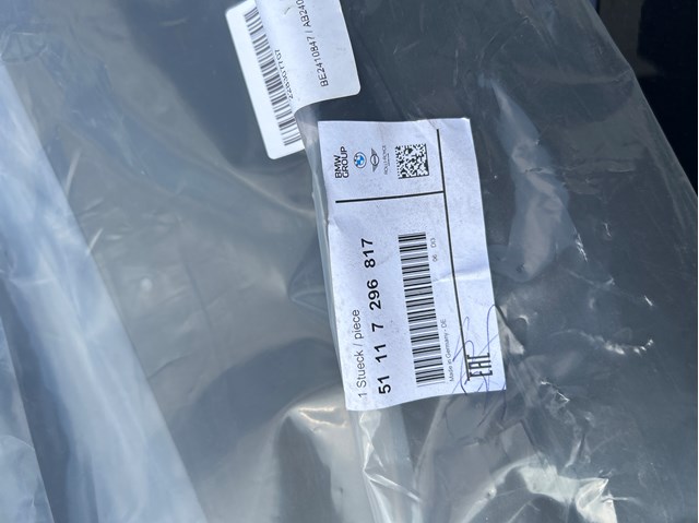Protector, parachoques delantero BMW 51117296817 precio, desde 138,83 EUR