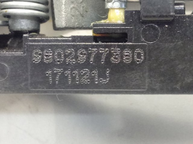 9802977380 Opel Soporte de manija exterior de puerta trasera izquierda