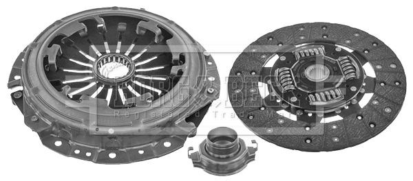 HK2191 Borg&beck kit de embrague (3 partes)