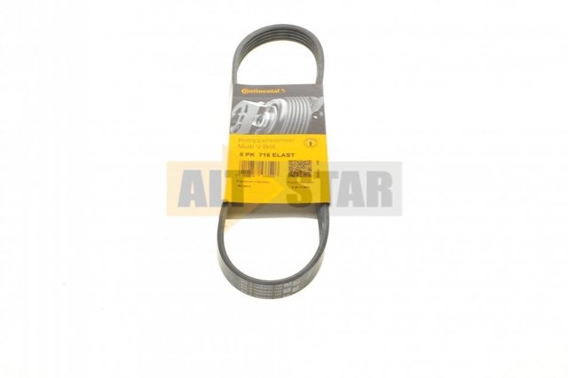 5PK716ELAST Continental/Siemens Correa poly v