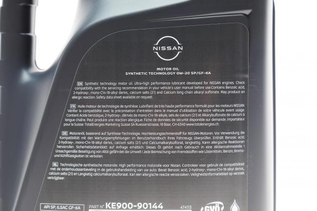 KE90090144 Nissan/Infiniti Aceite