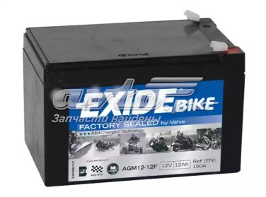 Batería de arranque EXIDE AGM1212F