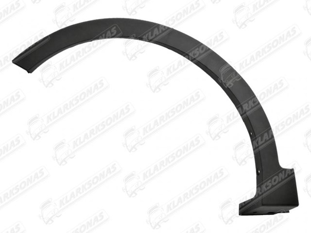 Aletín guardabarros delantero izquierdo Hyundai/Kia 877112W000CA