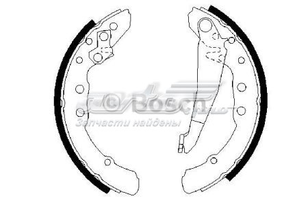 Zapatas de freno de tambor traseras Bosch 986487281 precio, desde 24,05 EUR