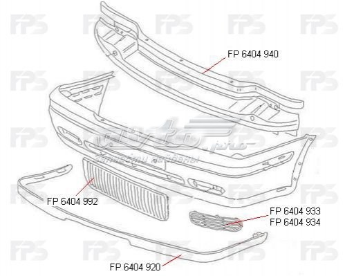 Comprar FP6404920 FPS Protector para parachoques