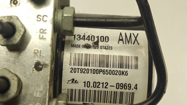 Módulo hidráulico ABS Opel 13440100