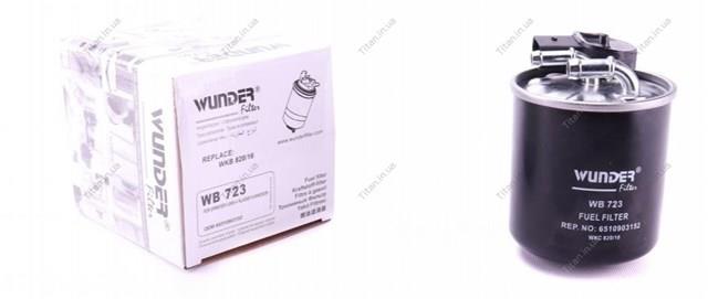 Filtro de combustible WB723 Wunder