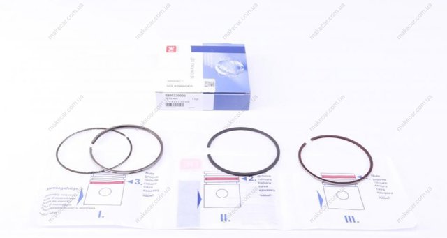 Aros de pistón para 1 cilindro, STD 120050002900 NE/NPR