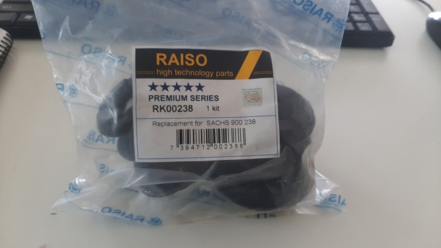 Tope de amortiguador trasero RK00238 Raiso