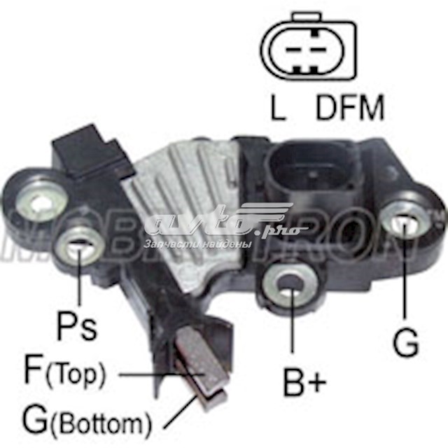 Regulador del voltaje Bosch F00M346087