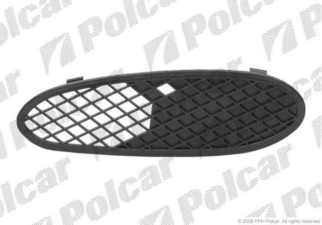 502527-1 Polcar rejilla de ventilación, parachoques trasero, izquierda