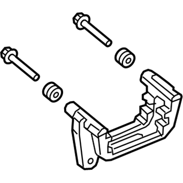 68225299AA Chrysler soporte, pinza de freno trasera