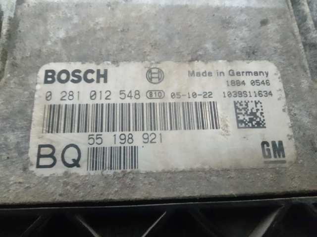 ECU 0281012548 Opel