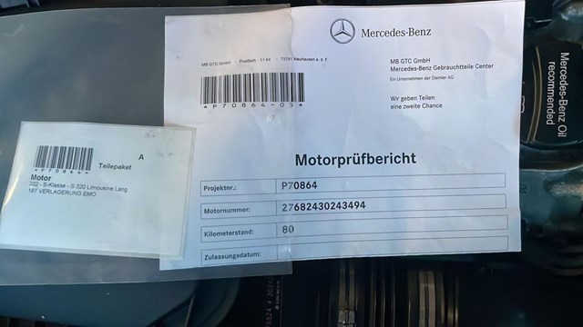 A2760105212 Mercedes