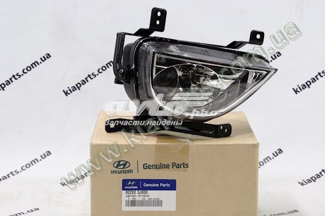 Luz antiniebla derecha para Hyundai IX55 