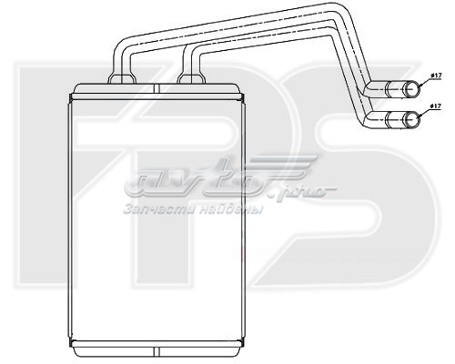 Radiador de calefacción FPS FP32N186AV