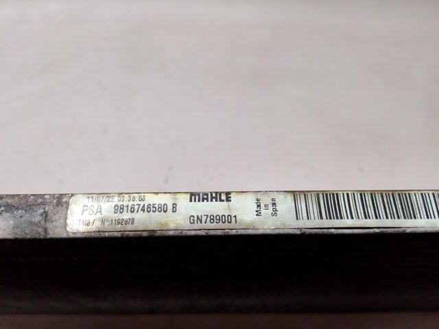 Aire acondicionado capacitor Peugeot/Citroen 9816746580B precio, desde 114,75 EUR