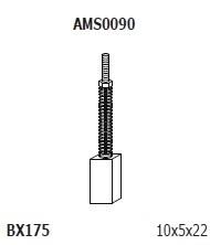 Escobilla de carbón, alternador MAGNETI MARELLI AMS0090