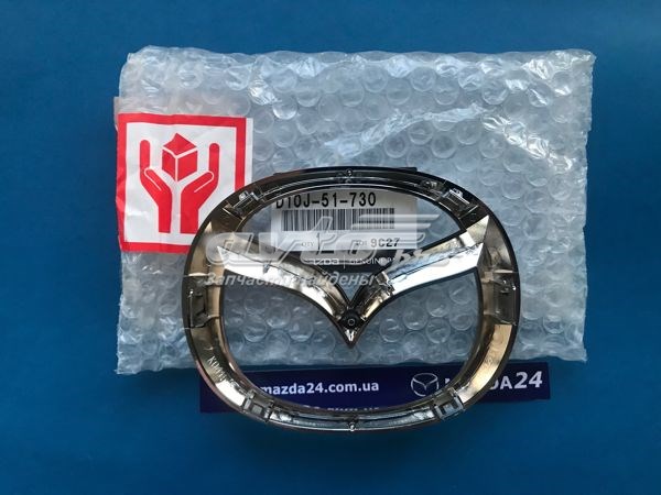 Emblema de la parrilla del radiador D10J51730 Mazda