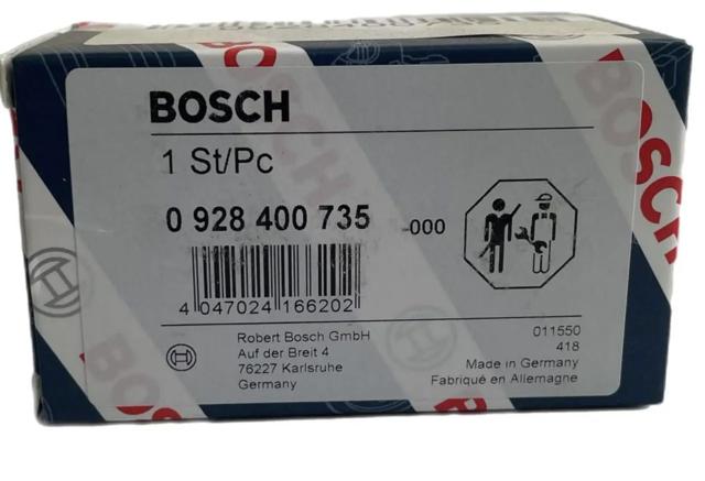 Comprar 0928400735 Bosch Válvula reguladora de presión del sistema common rail