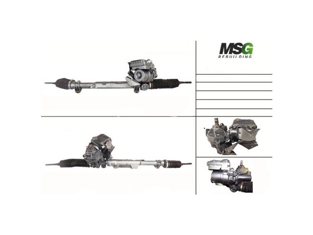 ME401NLF0R MSG Rebuilding Cremallera caja de direccion