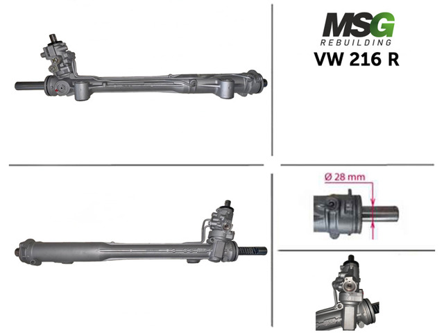 Comprar VW216R MSG Rebuilding Cremallera