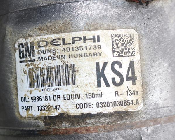 13322147 General Motors Compresor climatizador