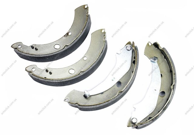Zapatas de freno de tambor traseras AND 39698064