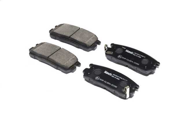 Pastillas de freno traseras de disco MANDO RMPD29