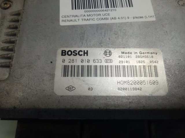 ECU 0281010633 Renault (RVI)