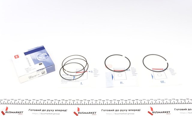 Comprar 120021007121 NE/NPR Juego de aros de pistón para motor, sobremedida (+0,50 mm)