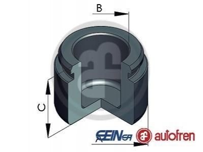 D025613 Autofren amortiguador delantero