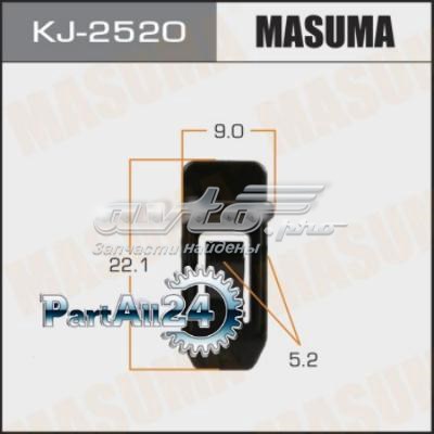 KJ2520 Masuma clips de fijación para rejilla de radiador