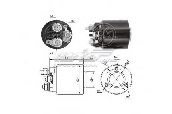 ZM591 ZM interruptor magnético, estárter