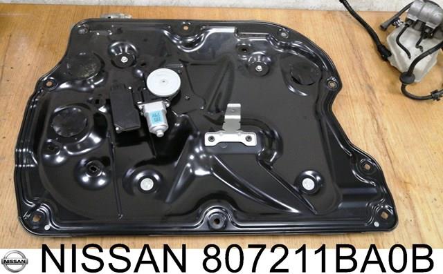 807211BA0B Nissan mecanismo de elevalunas, puerta delantera izquierda