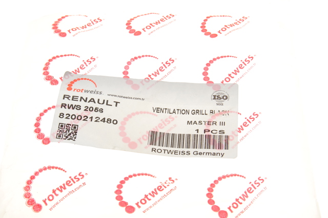 Comprar RWS2056 Rotweiss Rejilla de ventilación de salpicadero